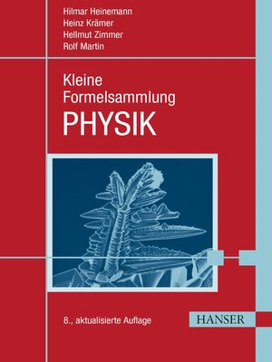 cover image of Kleine Formelsammlung PHYSIK